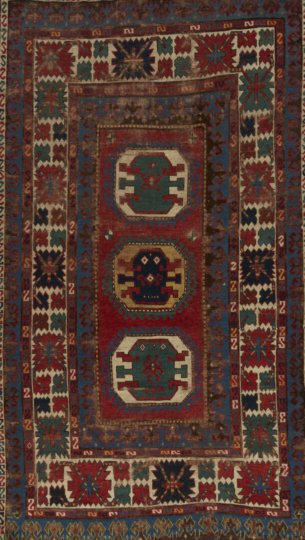 Lot 919: Antique Caucasus Kazak Rug