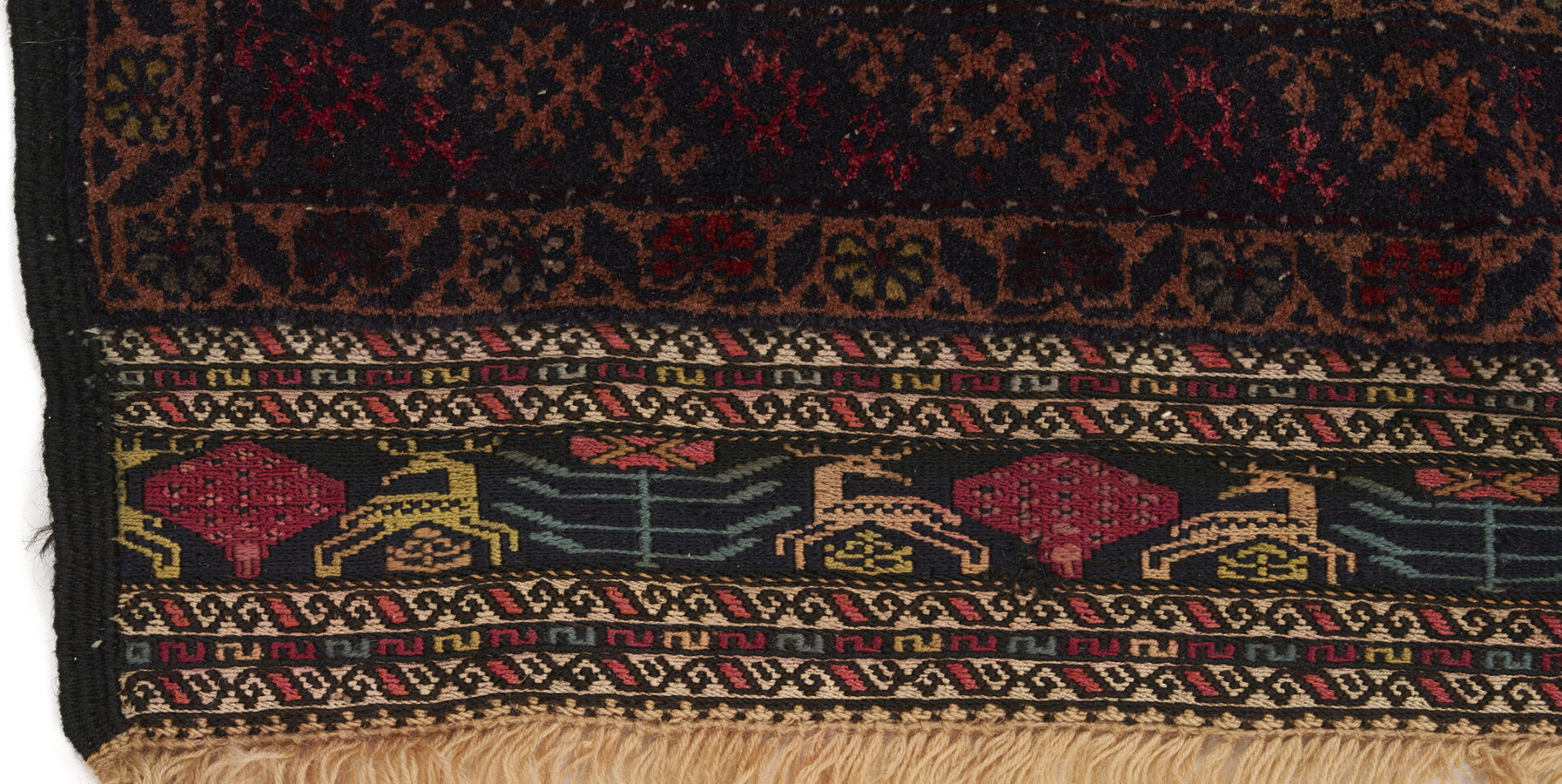 Lot 920: 3 Turkmen Tribal Weavings, Baluch & Chodor