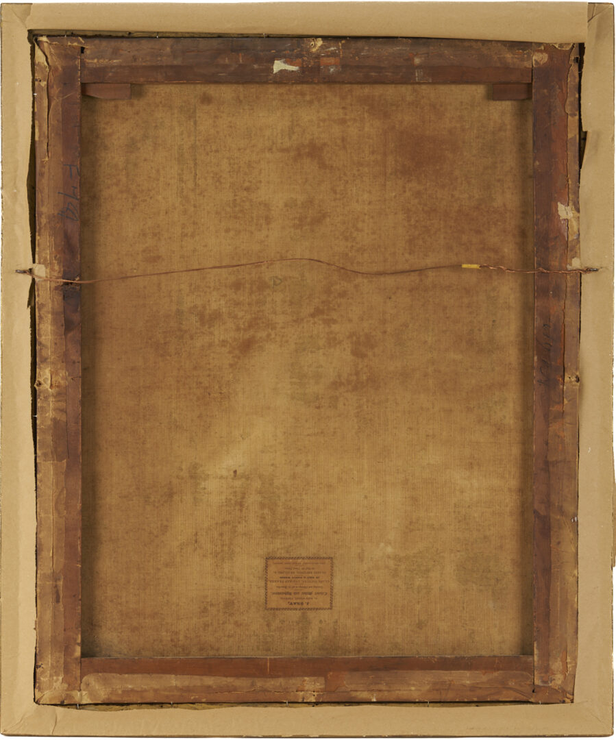 Lot 927: 2 British Portraits incl. Bless Palmer, Swiney Family/Devon Interest