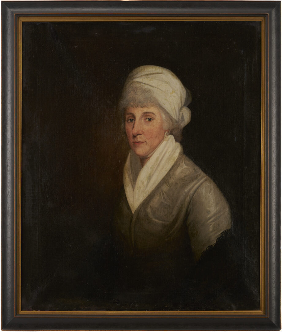 Lot 927: 2 British Portraits incl. Bless Palmer, Swiney Family/Devon Interest