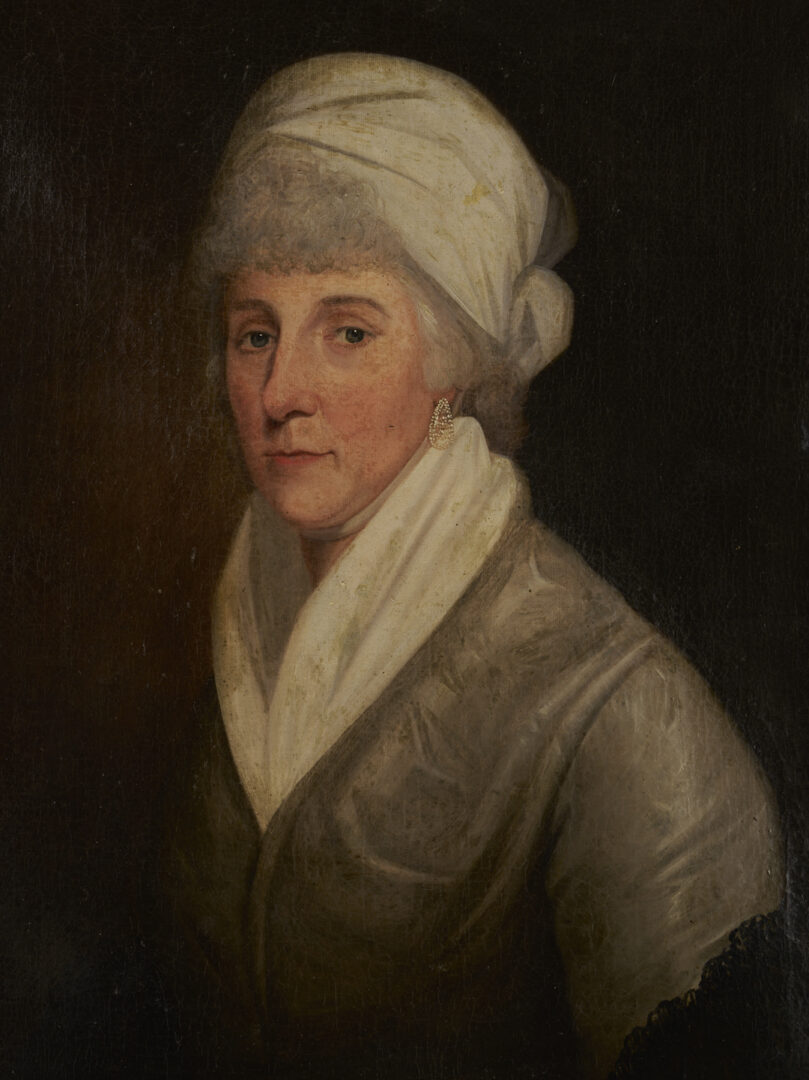 Lot 927: 2 British Portraits incl. Bless Palmer, Swiney Family/Devon Interest
