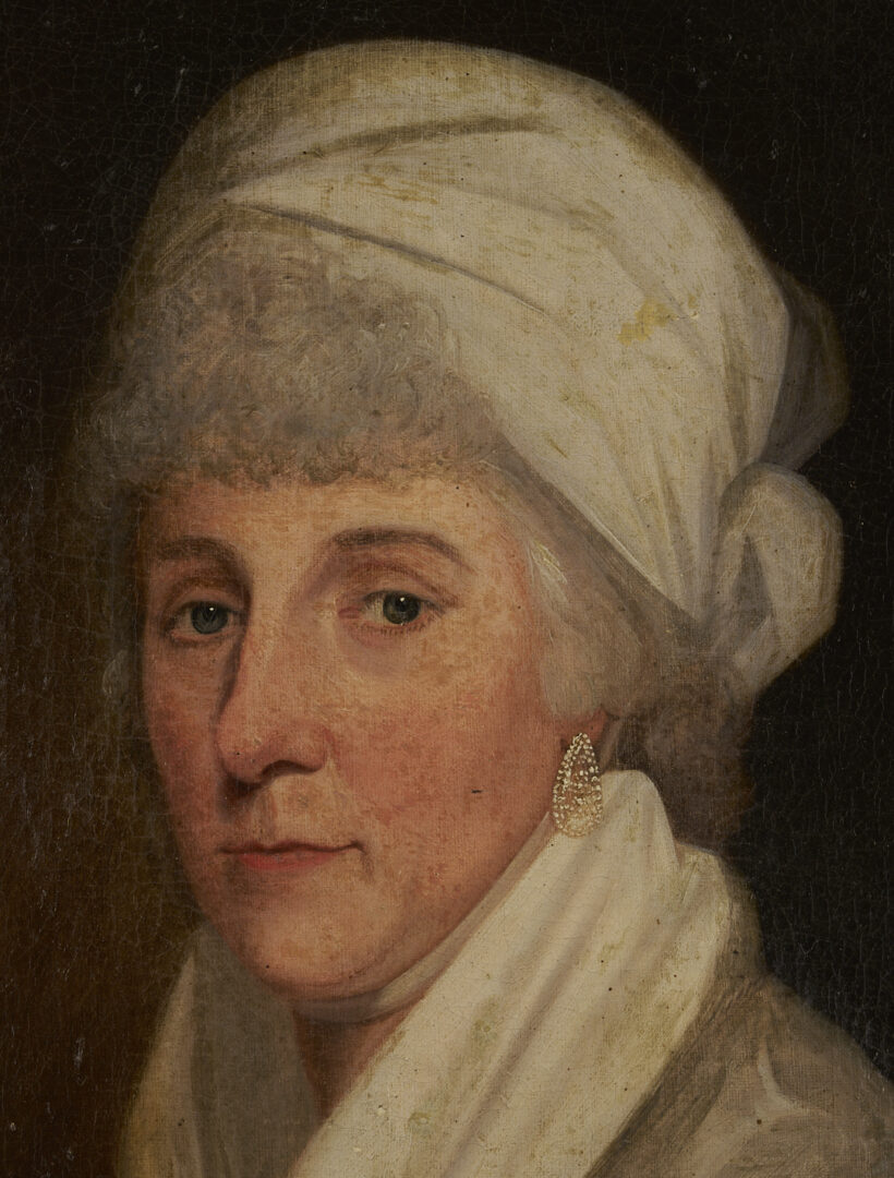 Lot 927: 2 British Portraits incl. Bless Palmer, Swiney Family/Devon Interest
