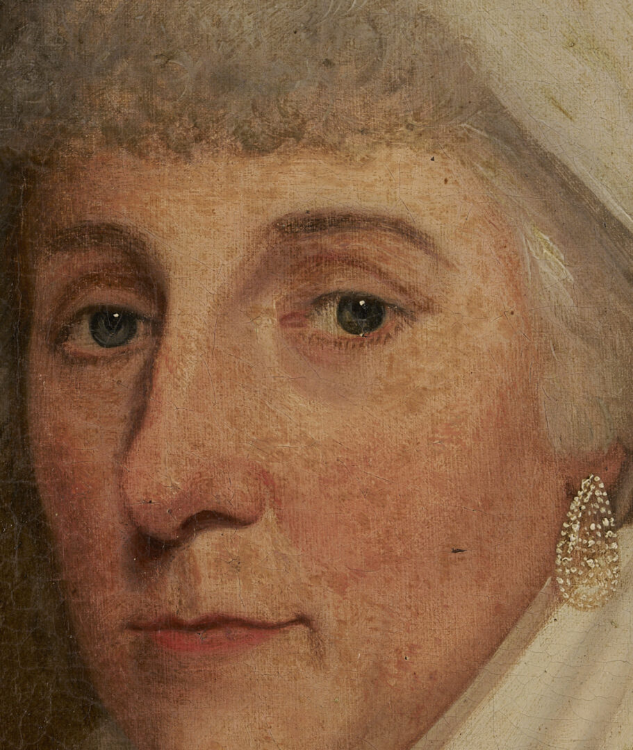 Lot 927: 2 British Portraits incl. Bless Palmer, Swiney Family/Devon Interest