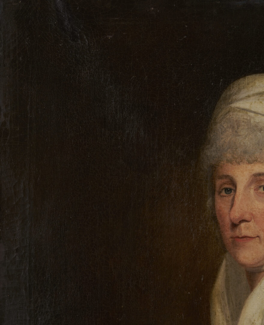 Lot 927: 2 British Portraits incl. Bless Palmer, Swiney Family/Devon Interest