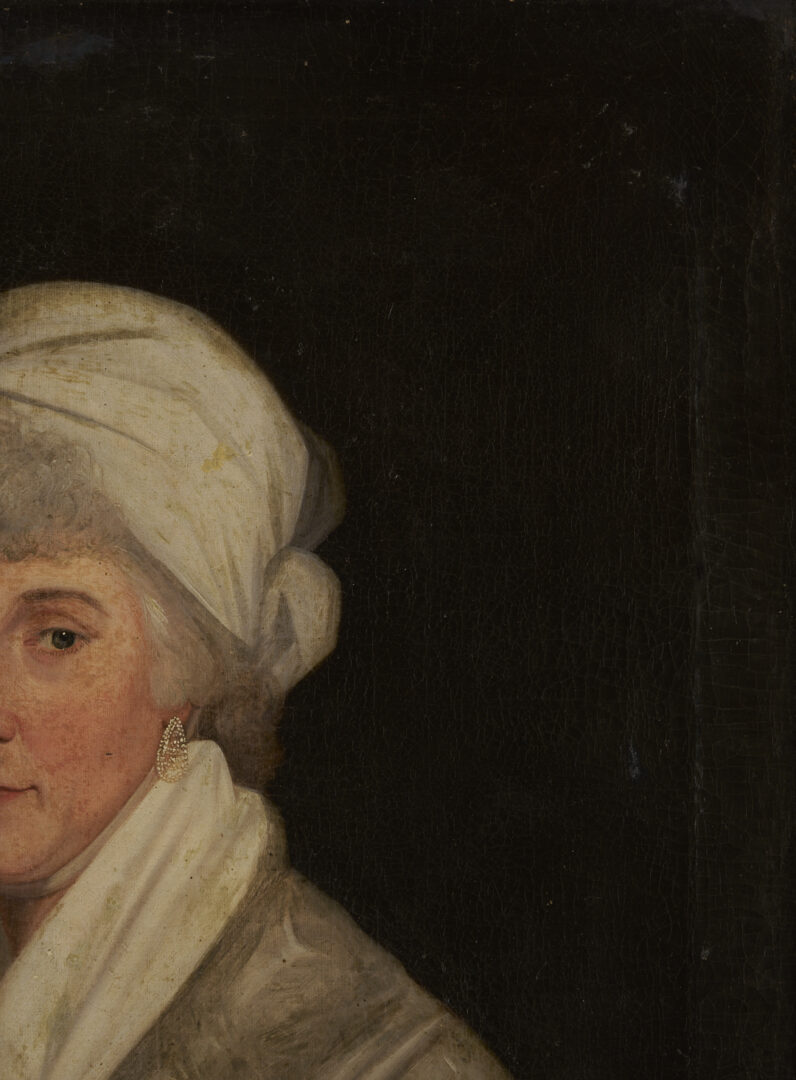 Lot 927: 2 British Portraits incl. Bless Palmer, Swiney Family/Devon Interest