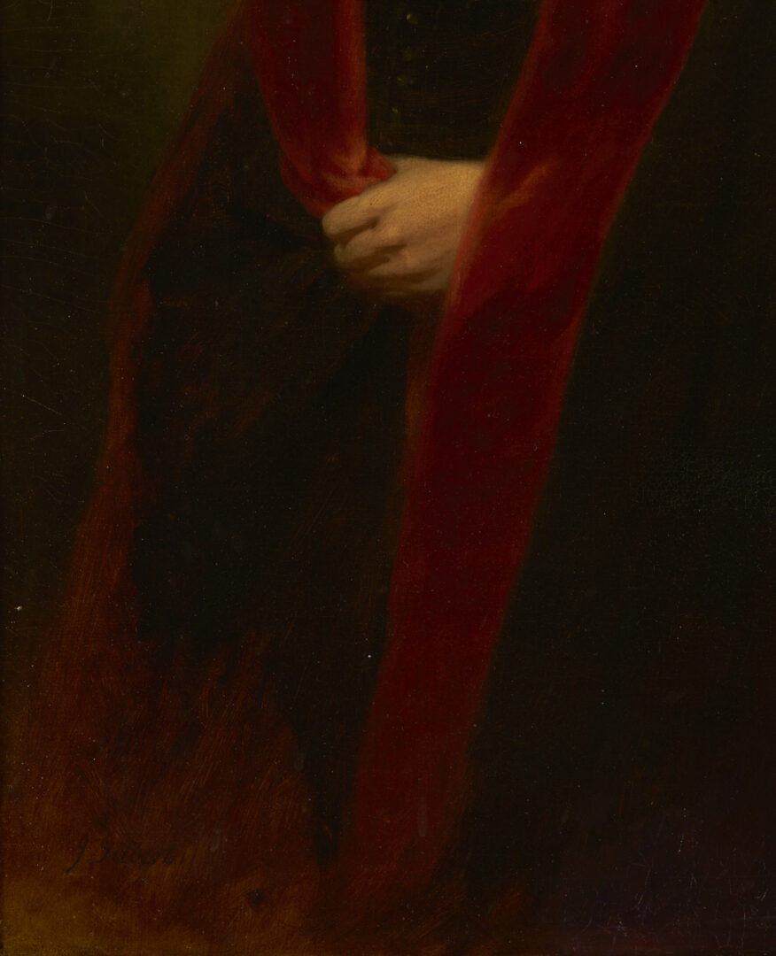 Lot 929: Sir John Gilbert O/C, Cardinal Mazarin & Pleading Woman