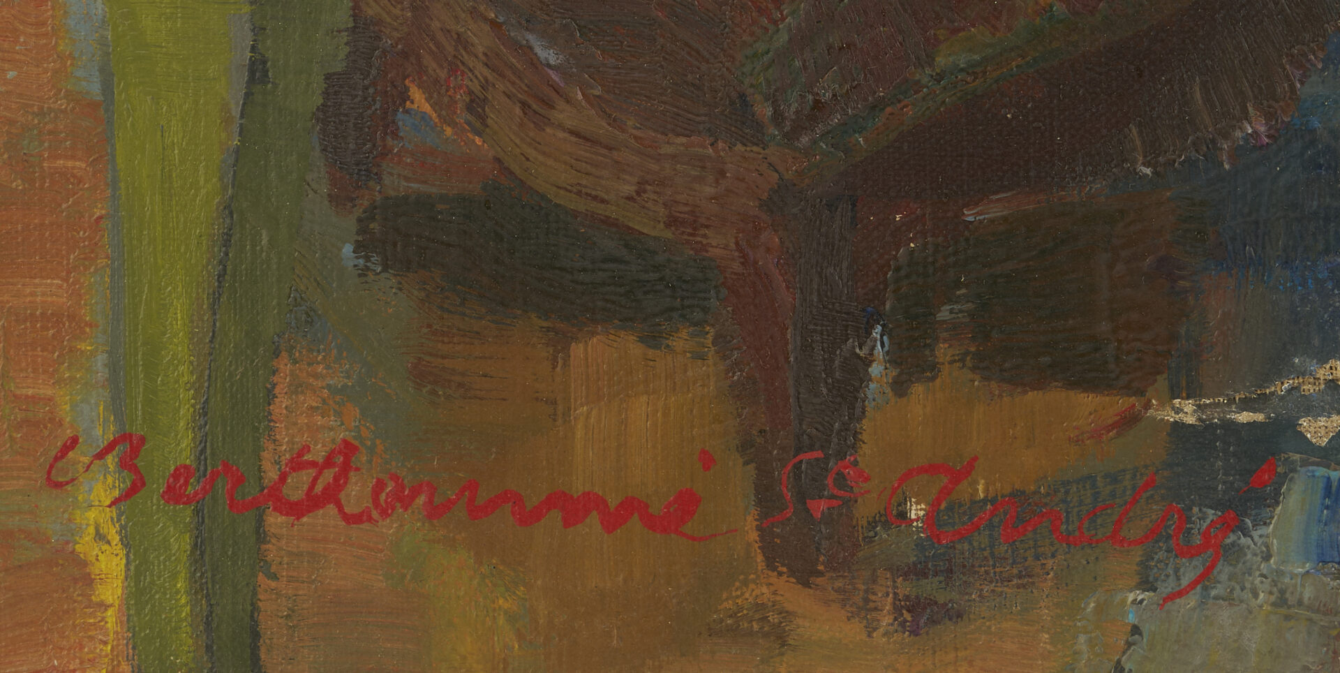 Lot 936: Louis Berthomme St. Andre O/C of a Woman