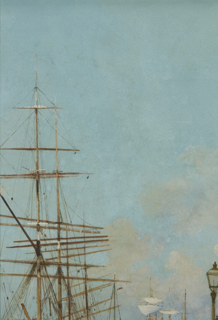 Lot 941: Two Venetian Watercolor Paintings