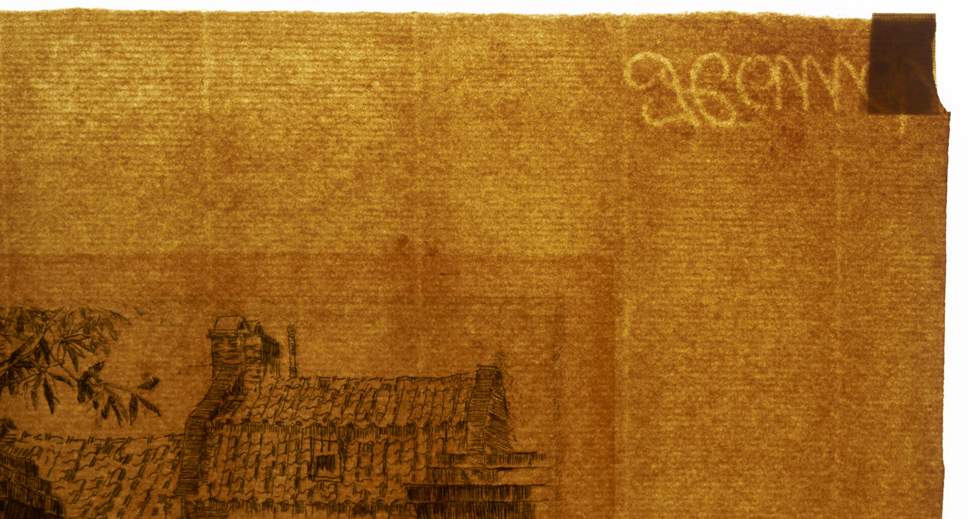 Lot 959: Alfred Hutty Etching, Bishop’s Gate AKA Col. Thomas Pinckney House, Charleston, 1924