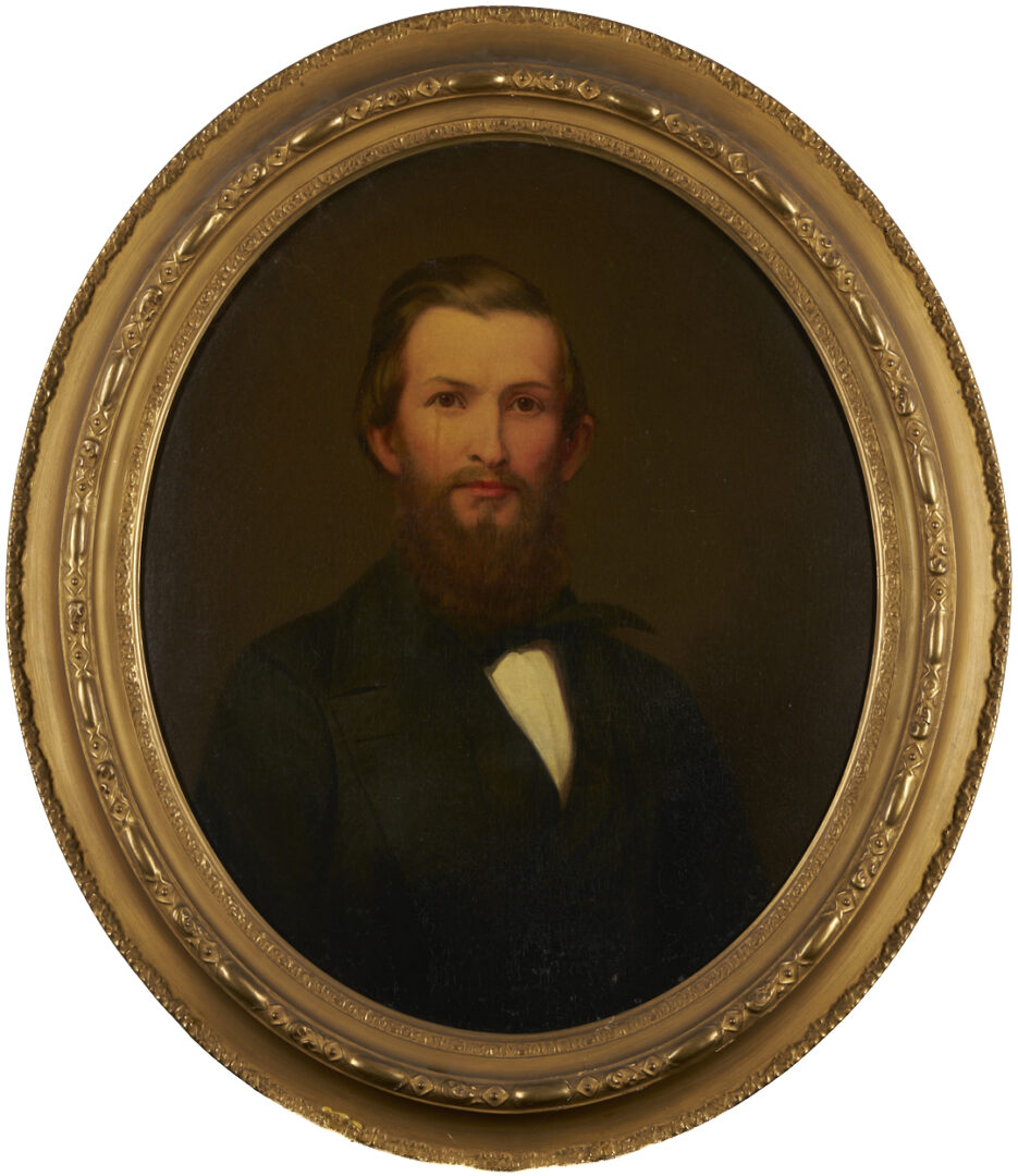 Lot 960: Portrait of John Bentley Halbert of Nashville, Attr. Washington Cooper