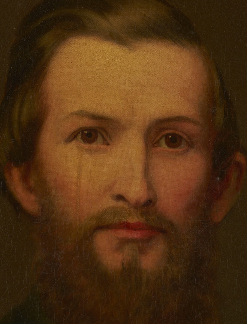 Lot 960: Portrait of John Bentley Halbert of Nashville, Attr. Washington Cooper