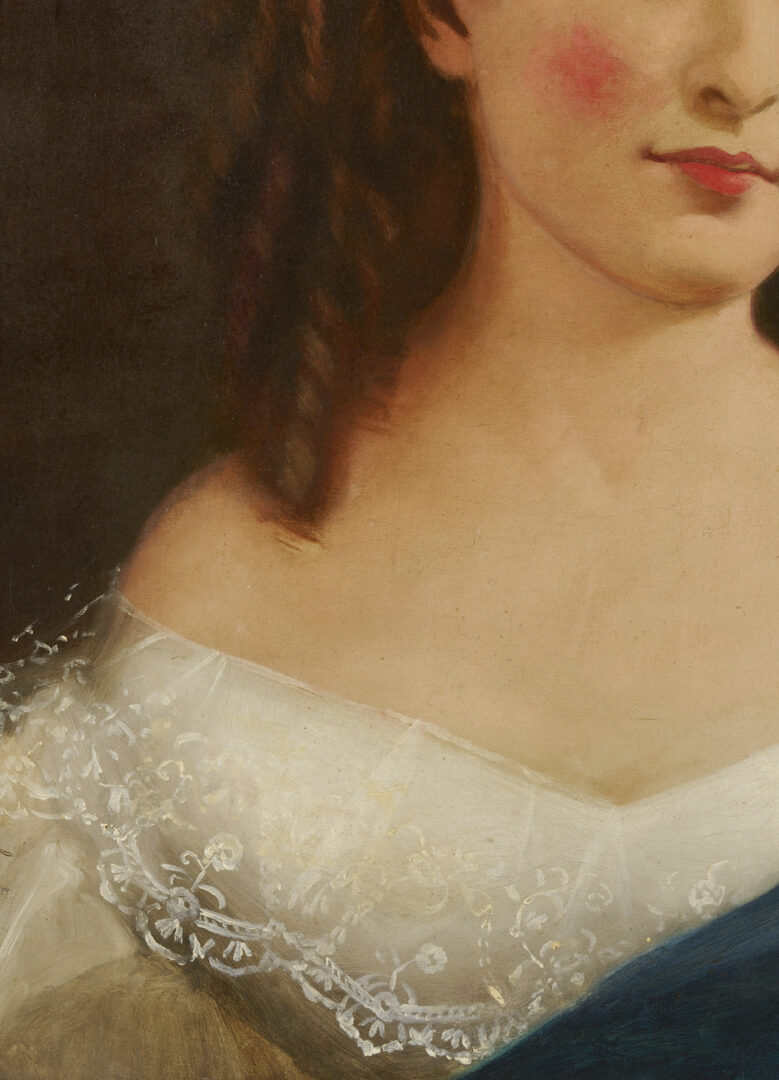 Lot 961: Portrait of Mary Halbert Lewis of Nashville & Nashville Female Academy Diploma
