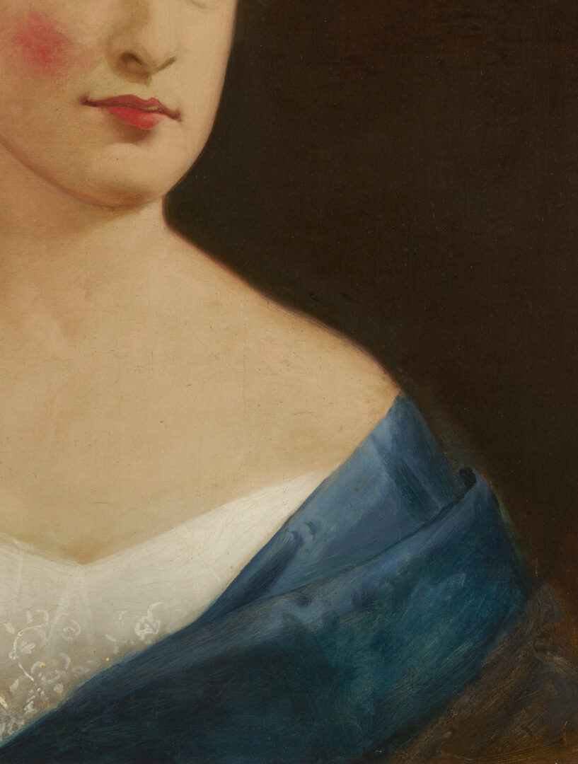 Lot 961: Portrait of Mary Halbert Lewis of Nashville & Nashville Female Academy Diploma