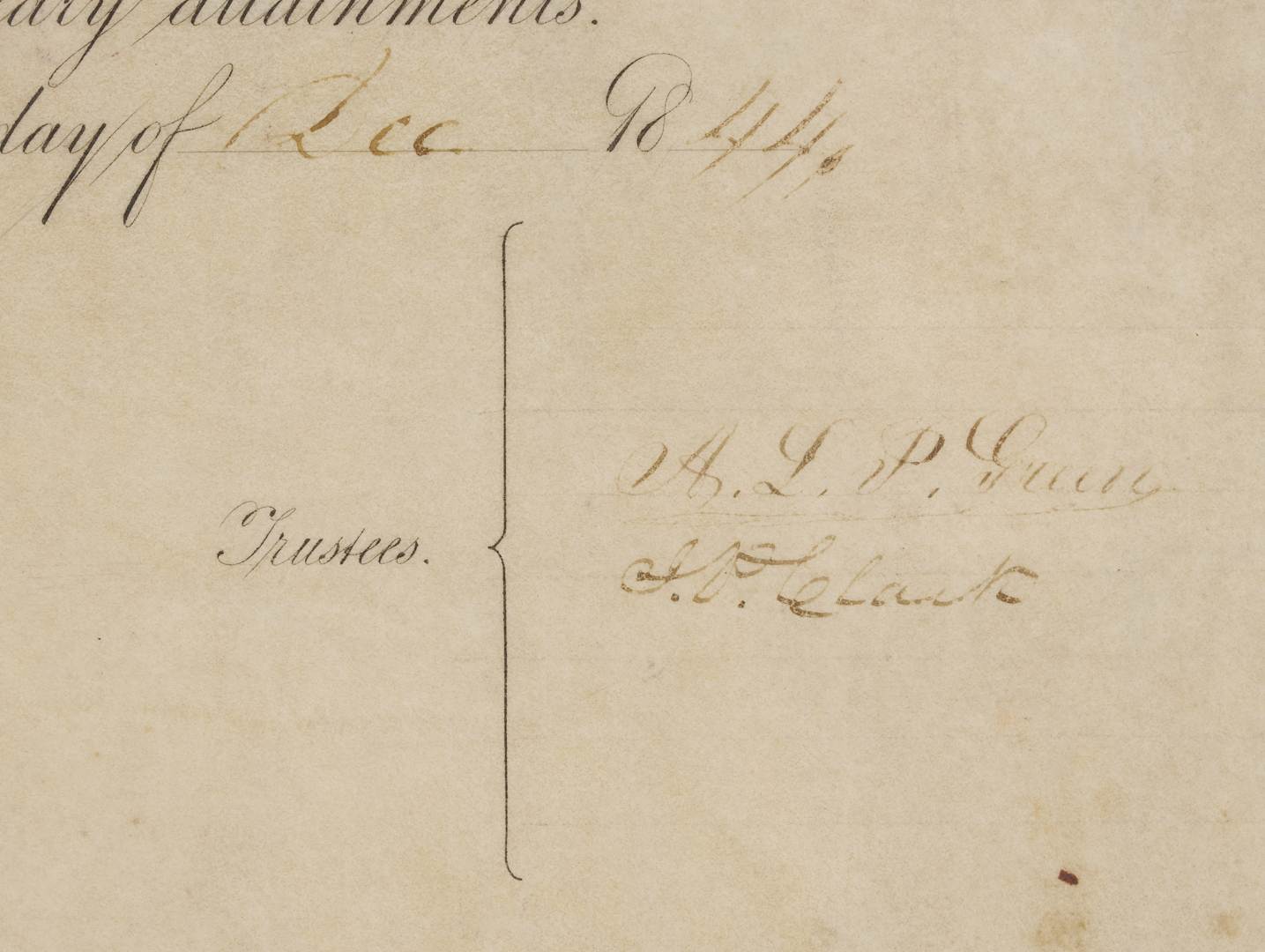 Lot 961: Portrait of Mary Halbert Lewis of Nashville & Nashville Female Academy Diploma