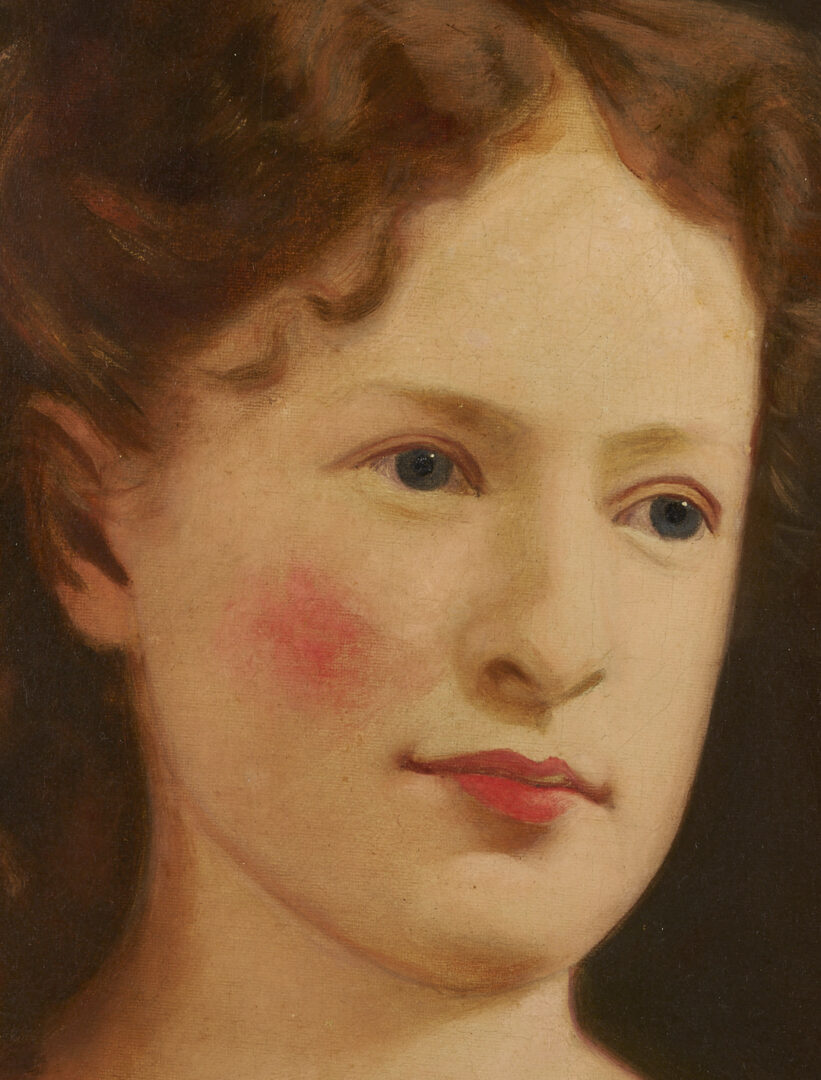 Lot 961: Portrait of Mary Halbert Lewis of Nashville & Nashville Female Academy Diploma
