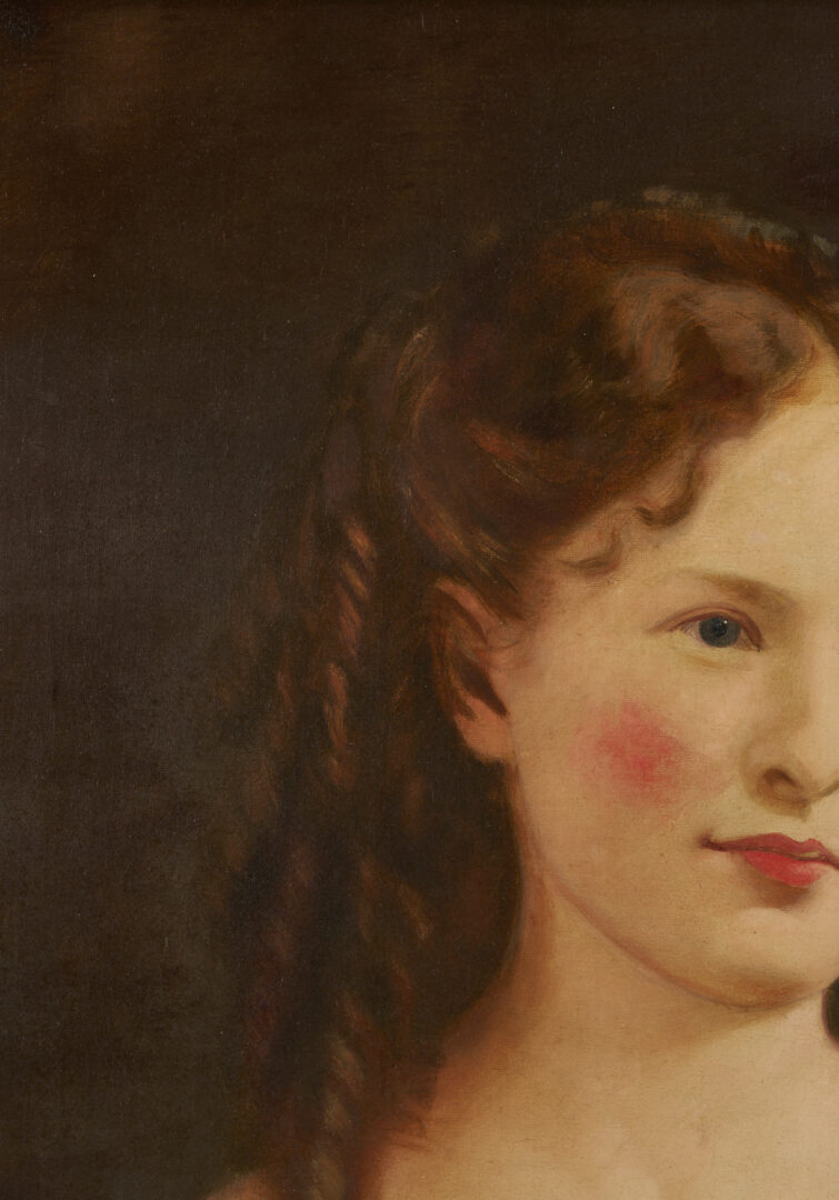 Lot 961: Portrait of Mary Halbert Lewis of Nashville & Nashville Female Academy Diploma