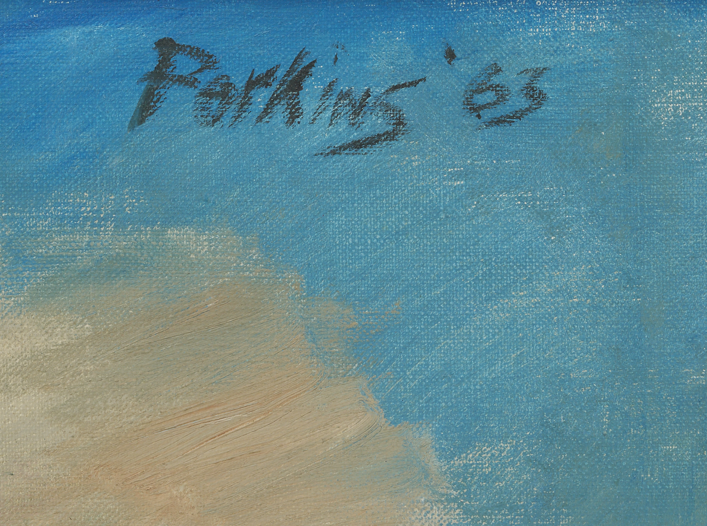 Lot 965: Philip Perkins Oil Portrait of Eugenia Moore