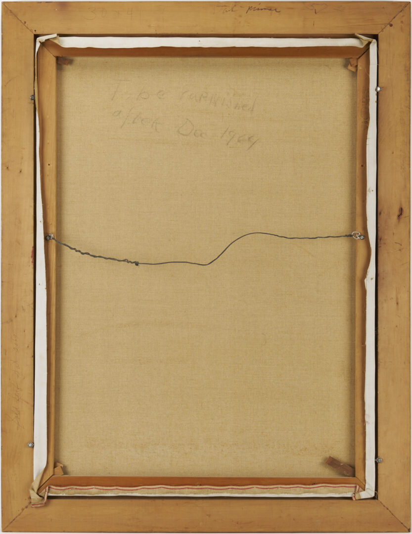 Lot 965: Philip Perkins Oil Portrait of Eugenia Moore