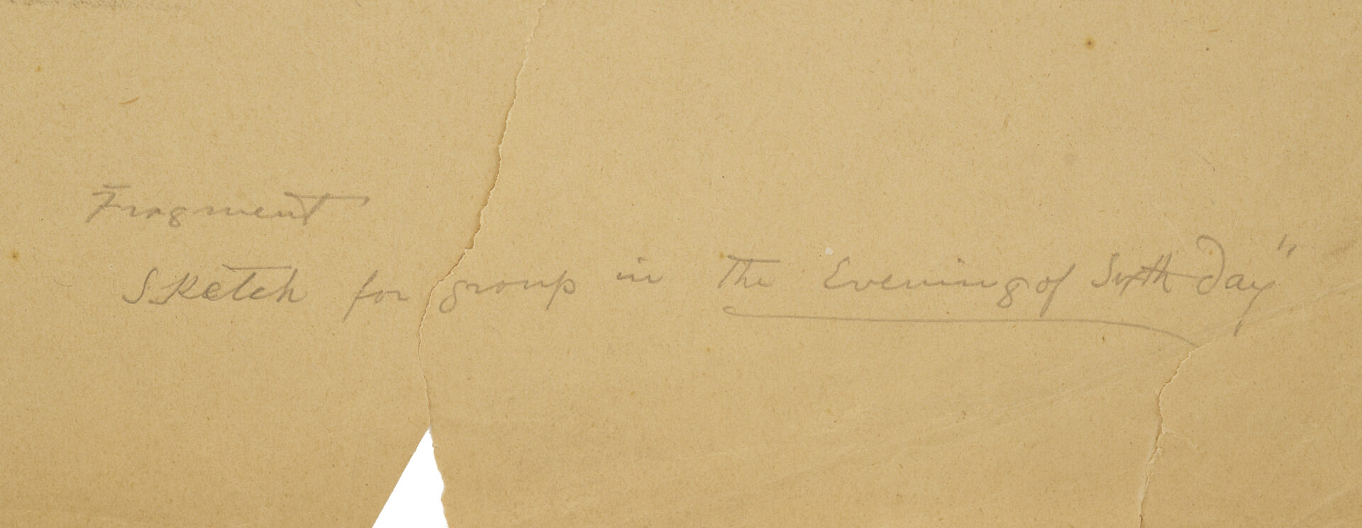 Lot 967: 5 Carl Gutherz Studies For Evening of the Sixth Day & Cupid Band Incl. Eve O/C Painting