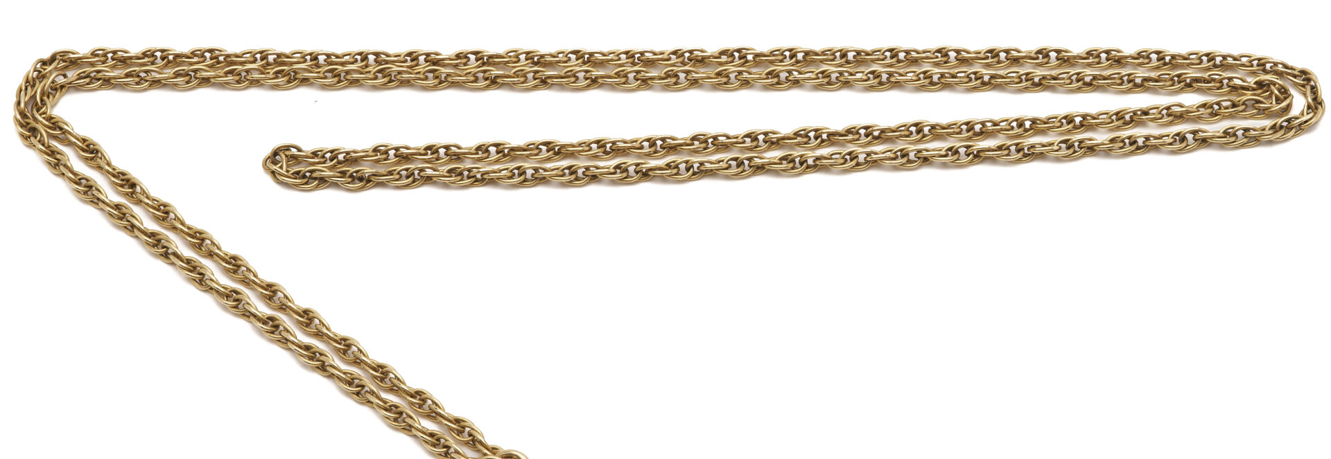 Lot 984: Arnex Ladies’ Pocket Watch w/ 14K Gold Chain