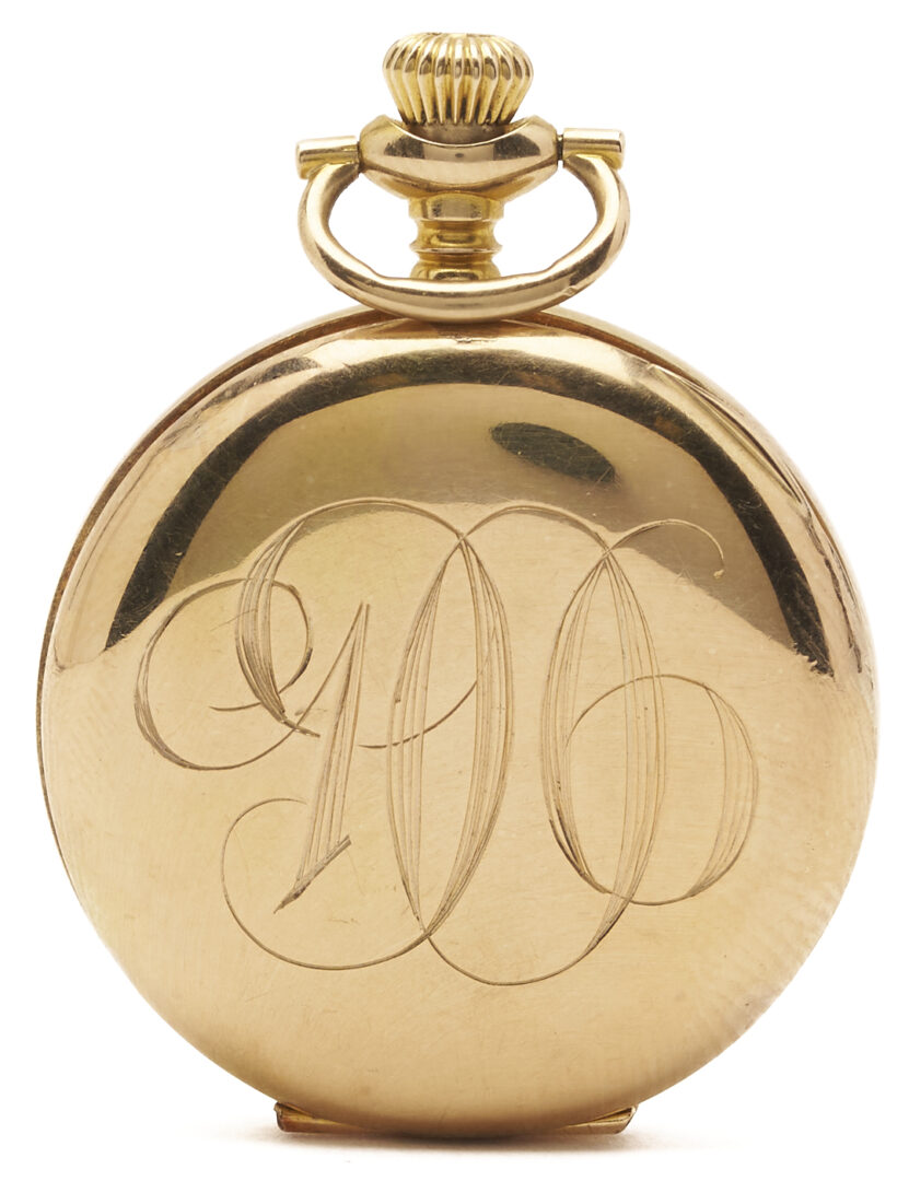 Lot 990: Ladies 14K Waltham Pocketwatch, Model 1898