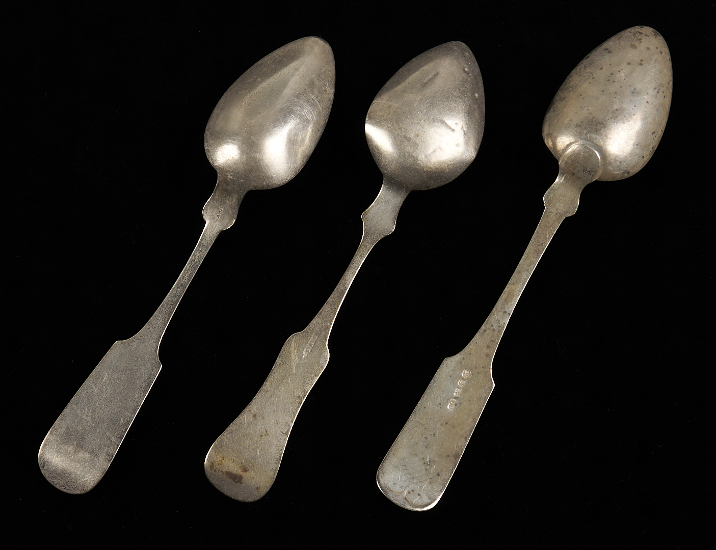 Lot 1002: 9 Coin Silver Spoons Incl. Alabama