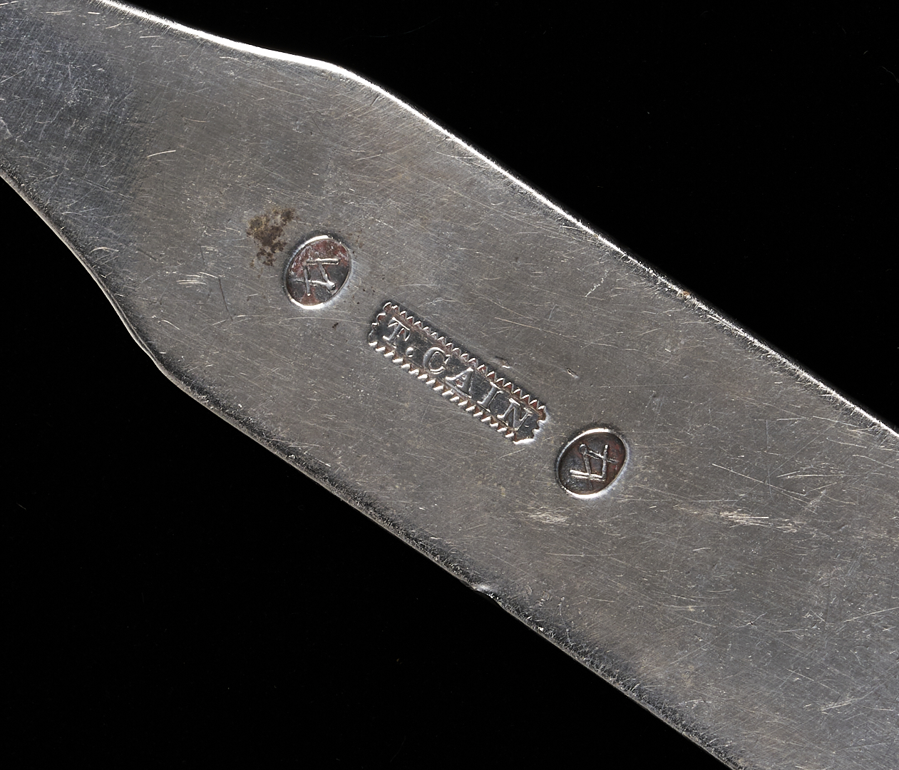 Lot 1005: 4 Pcs Coin Silver Incl. Cain, Tennessee & Connecticut