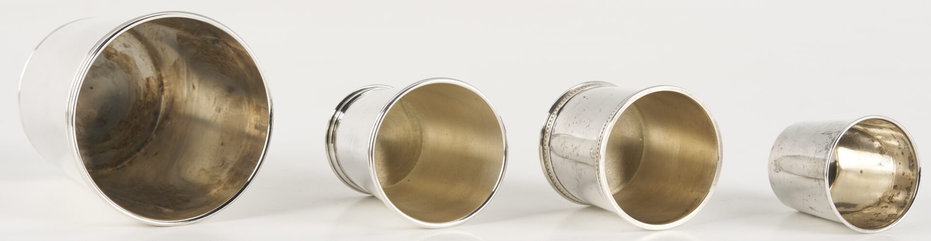 Lot 1006: 7 Julep & Shot Cups Incl. Derby & Trophy