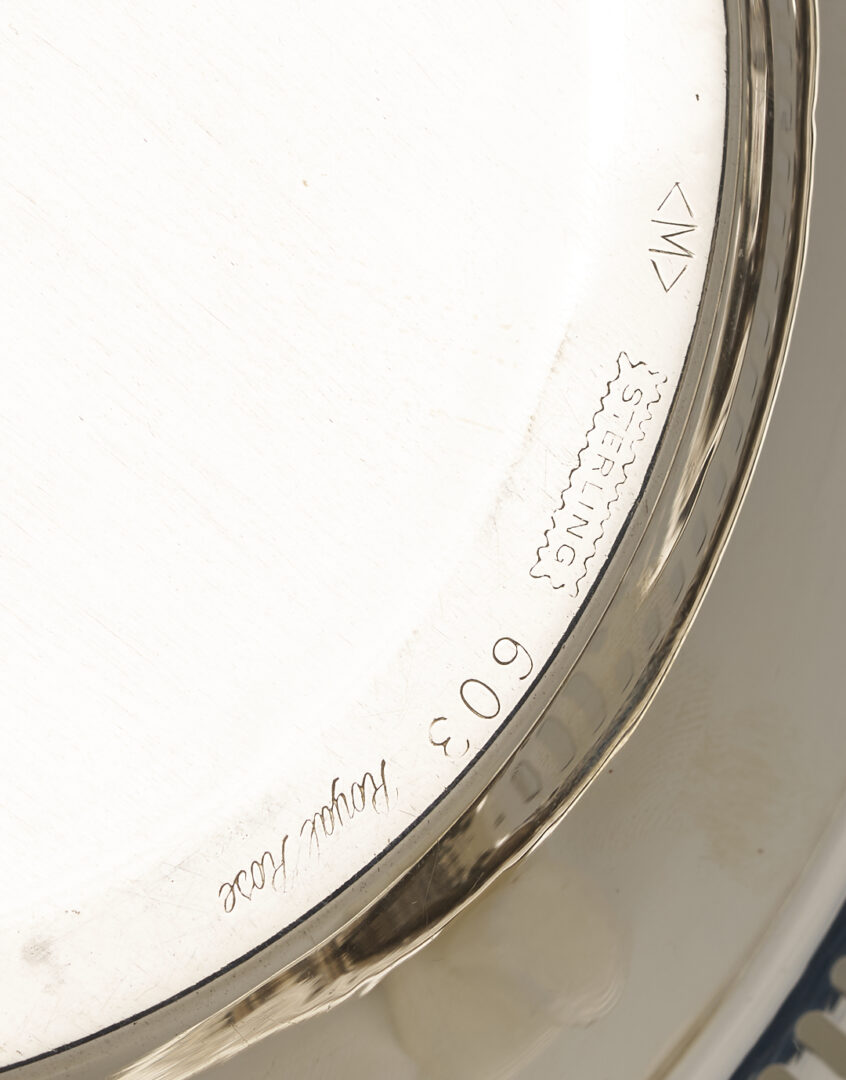 Lot 1008: 4 Sterling Silver Hollowware Items