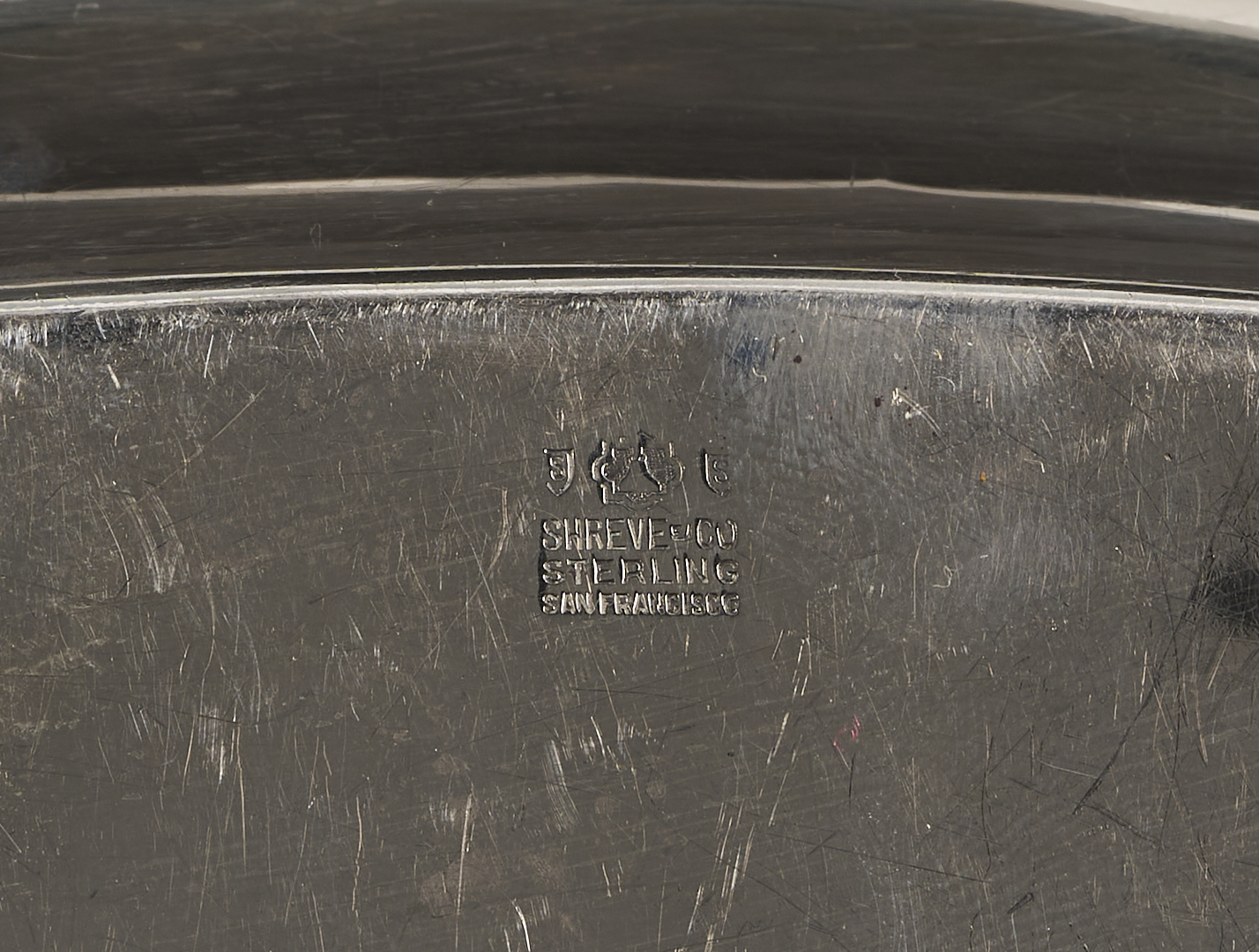 Lot 1009: Shreve Sterling Bread Tray plus 5 pcs flatware