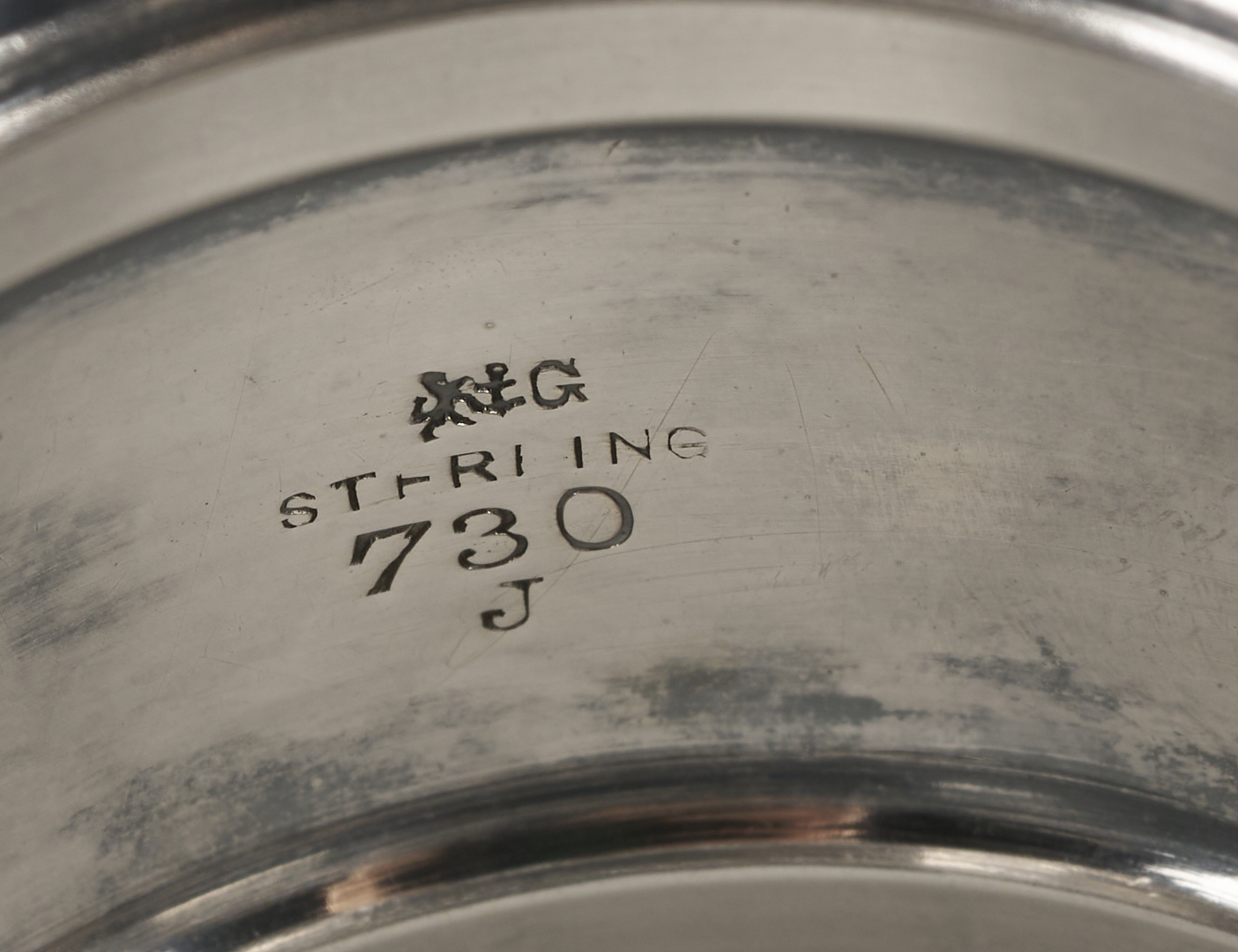 Lot 1010: 8 Antique Sterling Silver Items incl. Enameled Spoons, Napkin Rings