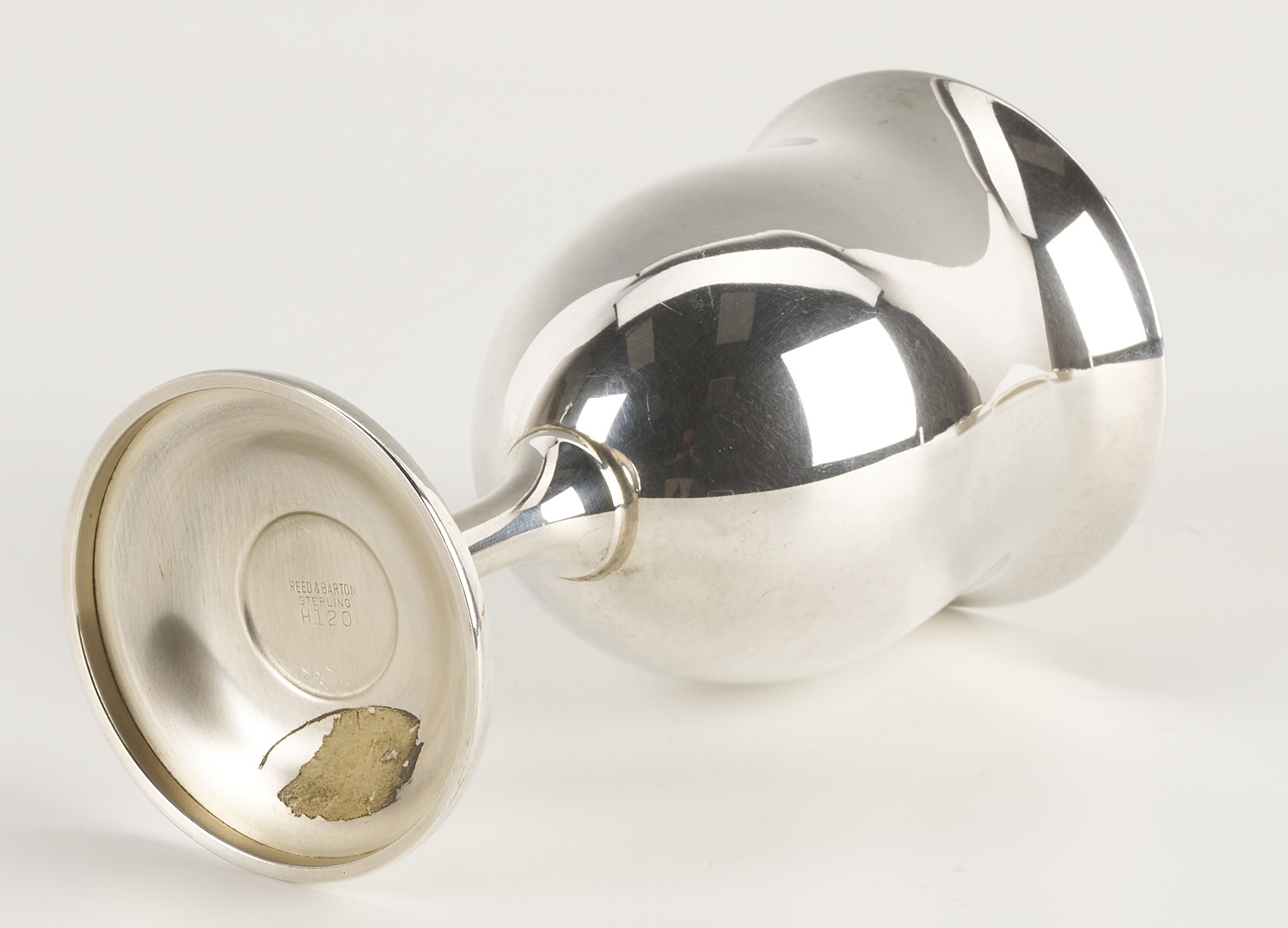 Lot 1010: 8 Antique Sterling Silver Items incl. Enameled Spoons, Napkin Rings