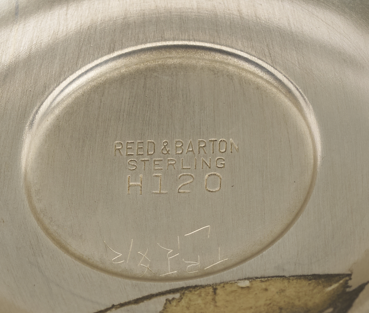 Lot 1010: 8 Antique Sterling Silver Items incl. Enameled Spoons, Napkin Rings