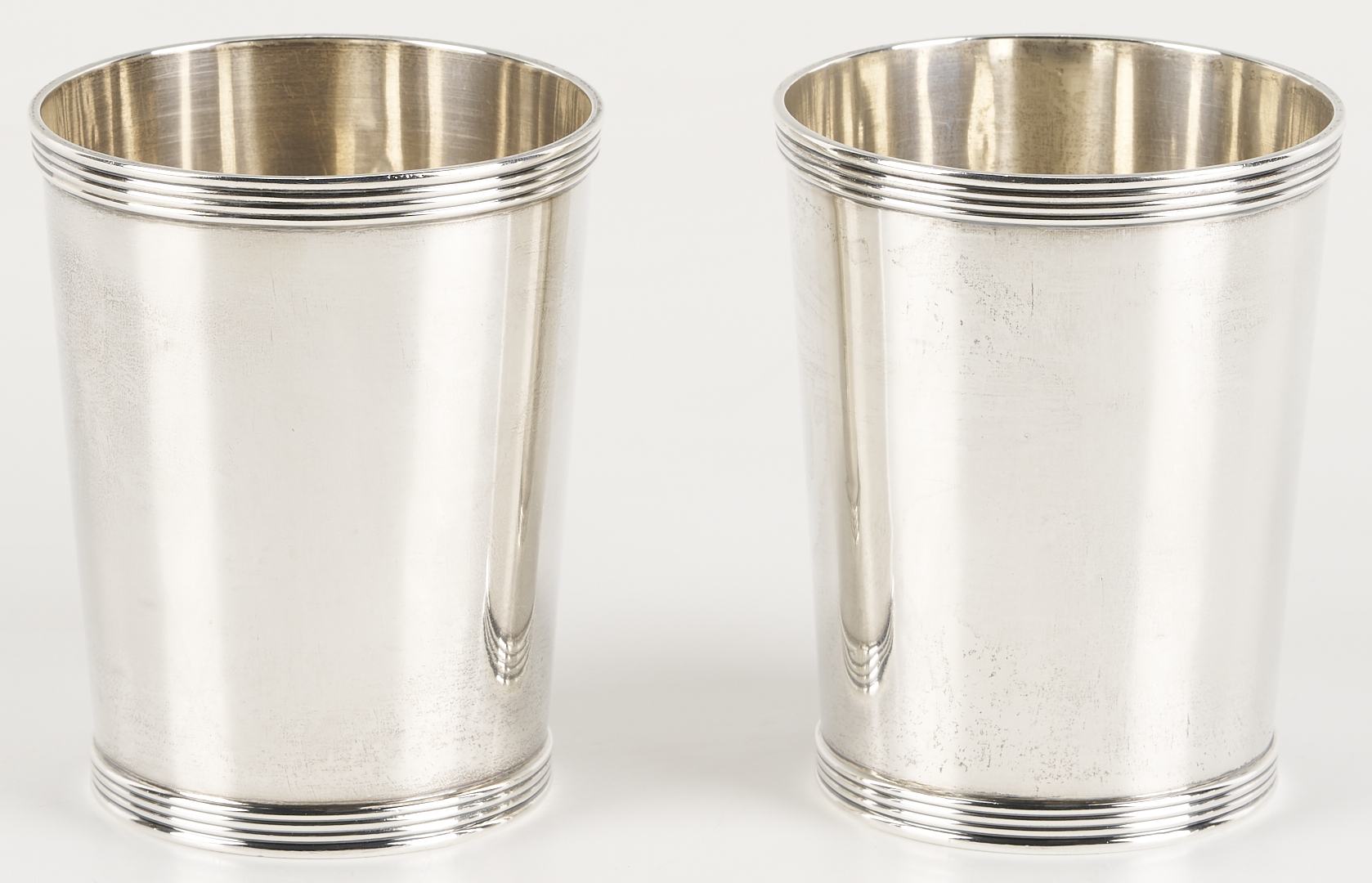 Lot 1011: 4 Sterling Julep Cups