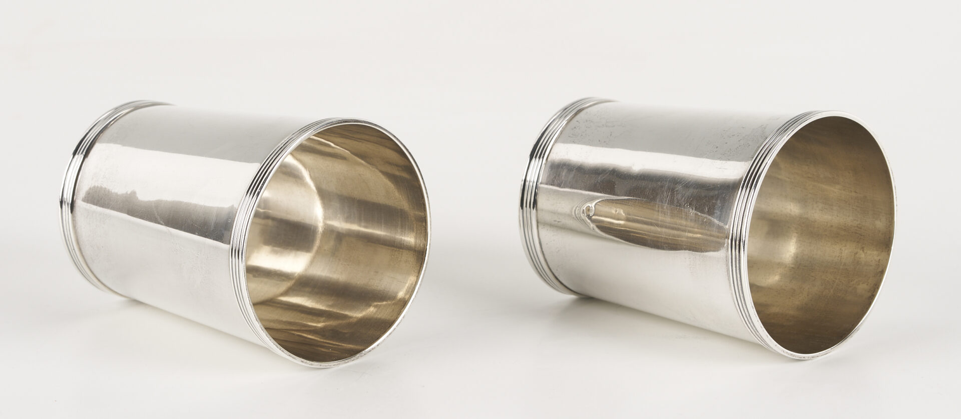 Lot 1011: 4 Sterling Julep Cups