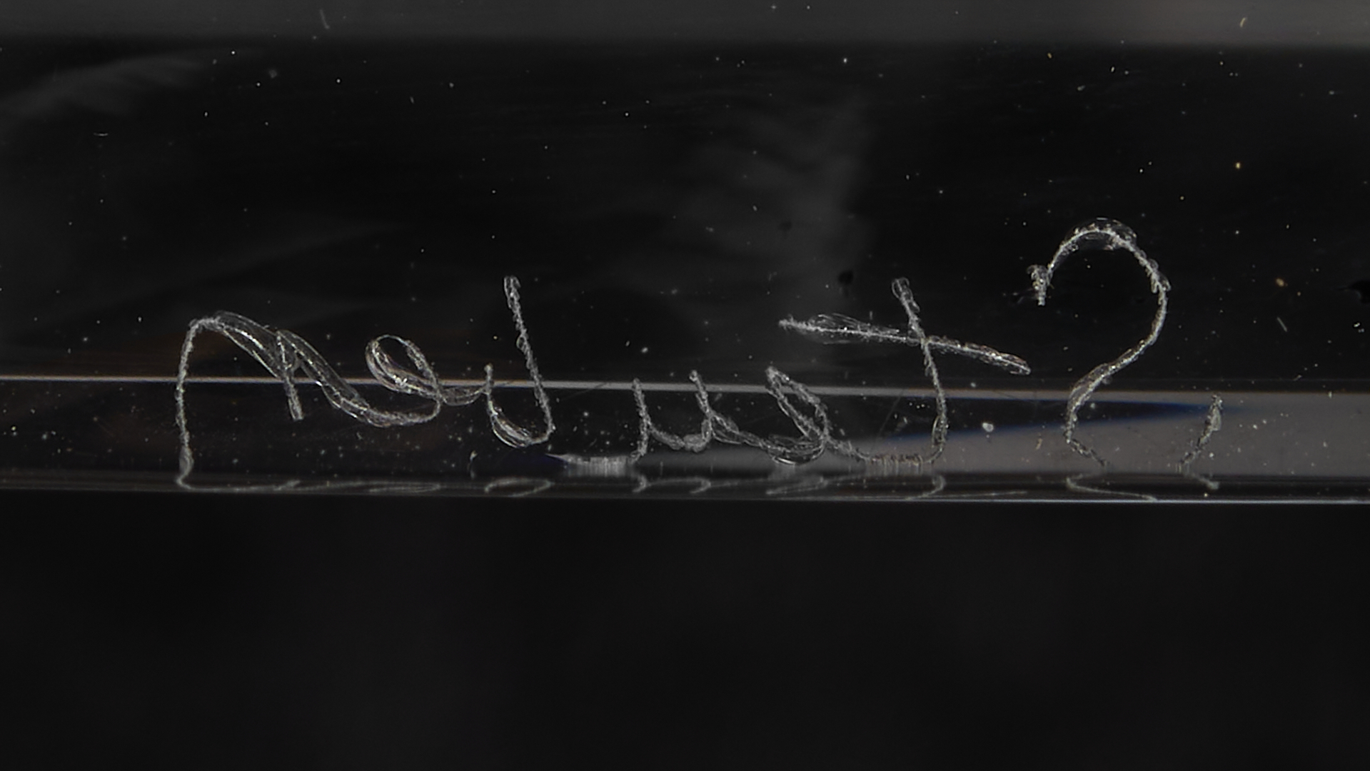 Lot 1016: Signed Large Red Art Glass Vase & Steuben Compote