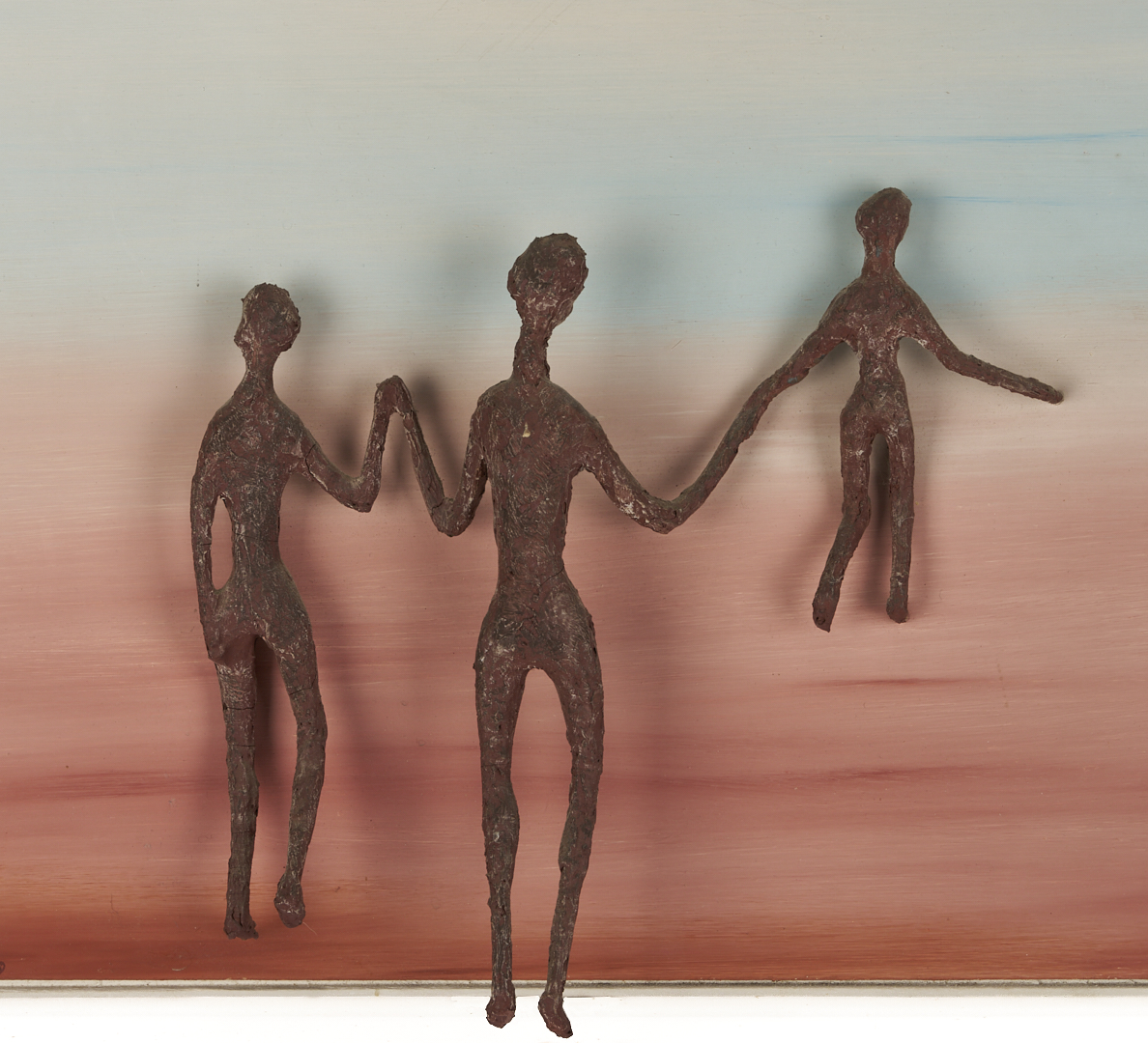 Lot 1019: Philbrick Crouch Mixed Media 3D Painting