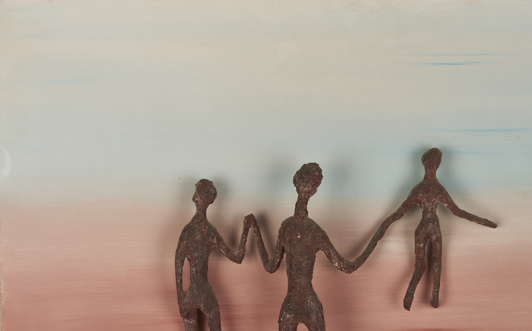 Lot 1019: Philbrick Crouch Mixed Media 3D Painting