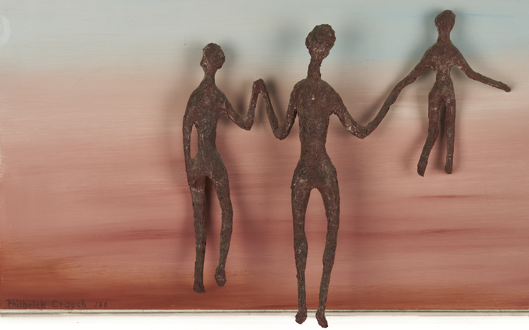 Lot 1019: Philbrick Crouch Mixed Media 3D Painting