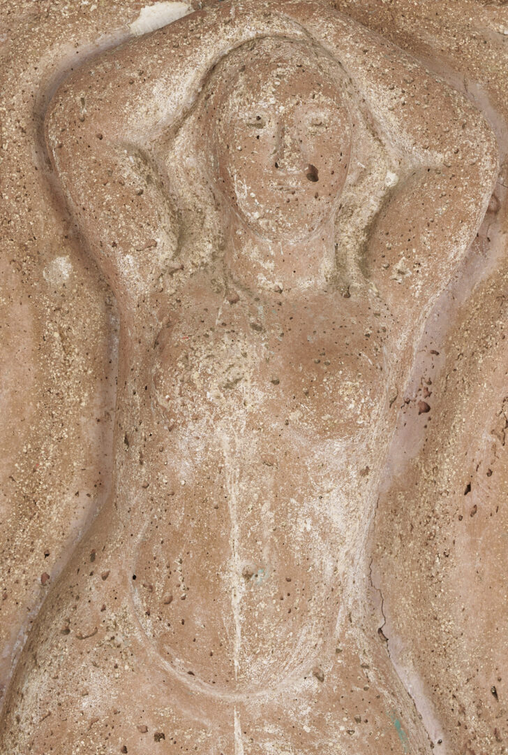 Lot 1020: 3 Meyer Wolfe Sculptures Incl. Figural Reliefs & Abstract