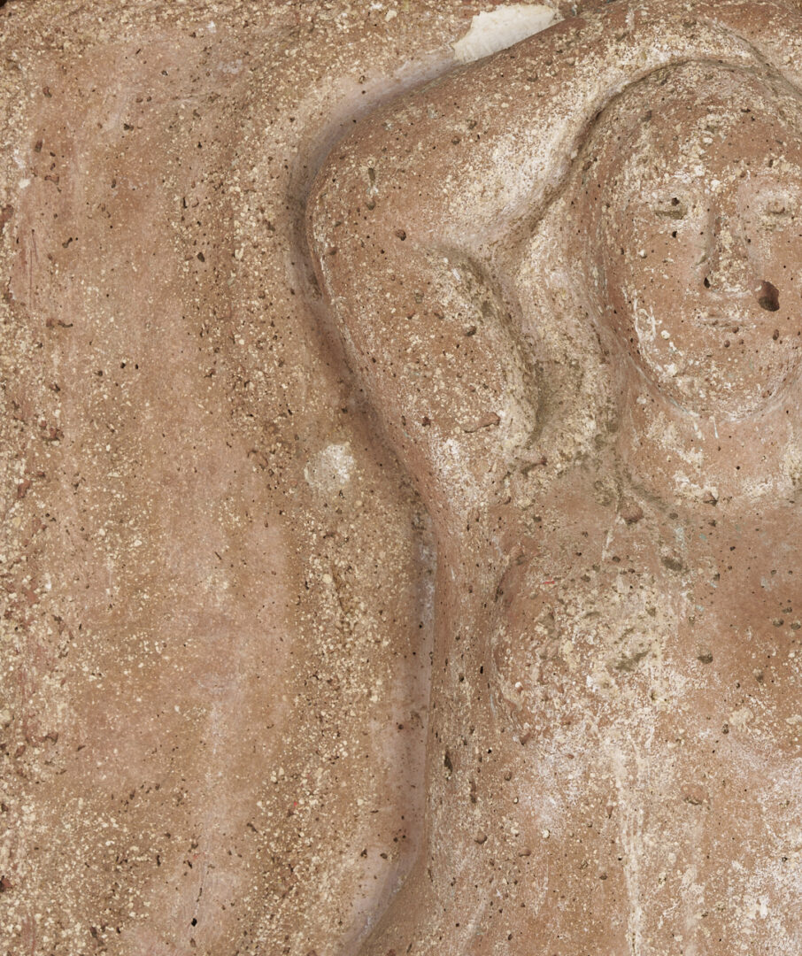 Lot 1020: 3 Meyer Wolfe Sculptures Incl. Figural Reliefs & Abstract