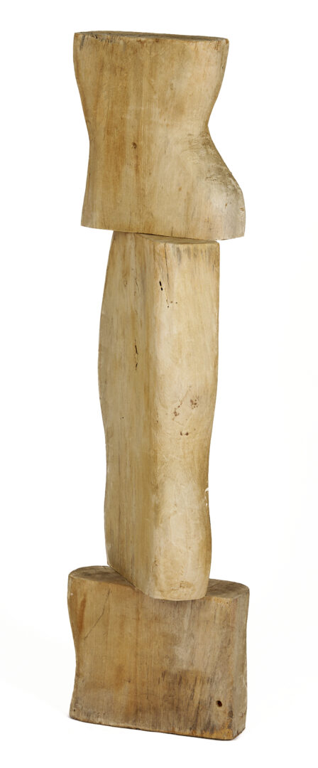 Lot 1020: 3 Meyer Wolfe Sculptures Incl. Figural Reliefs & Abstract