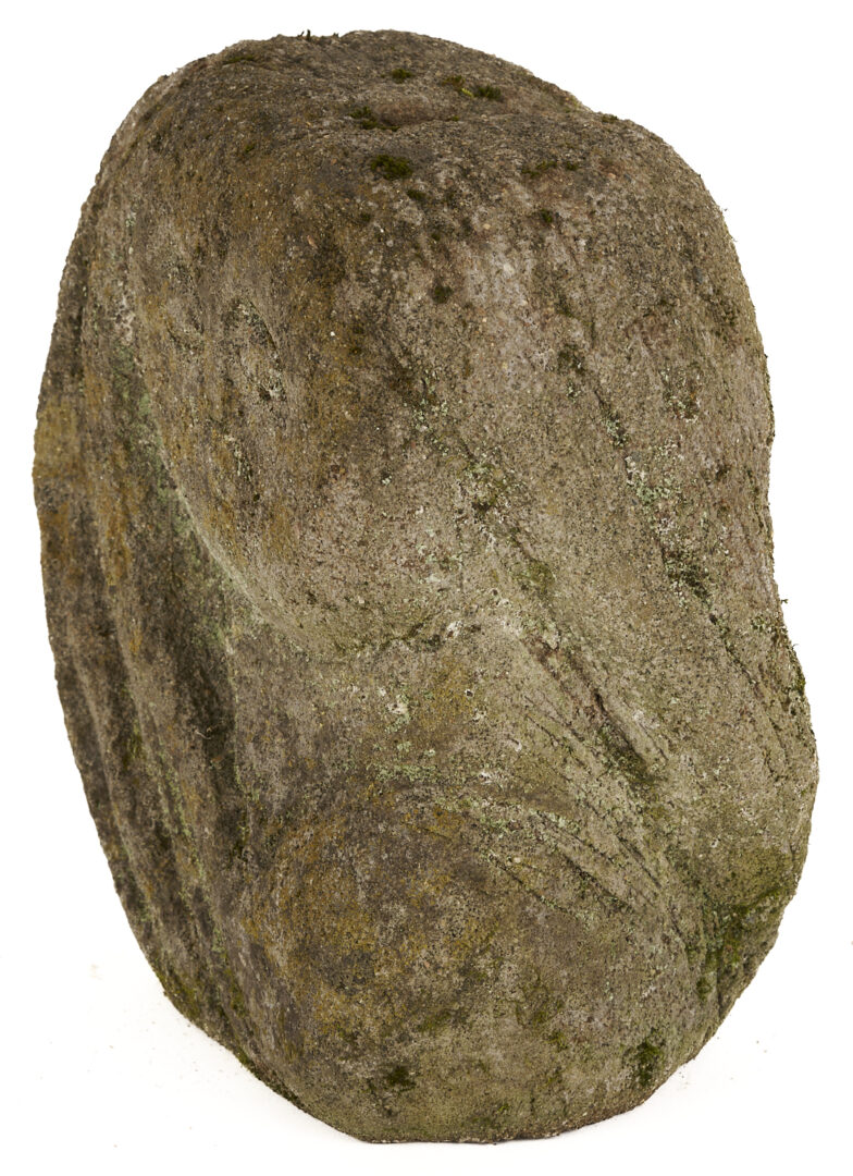 Lot 1021: Olen Bryant Watercolor and Garden Sculpture