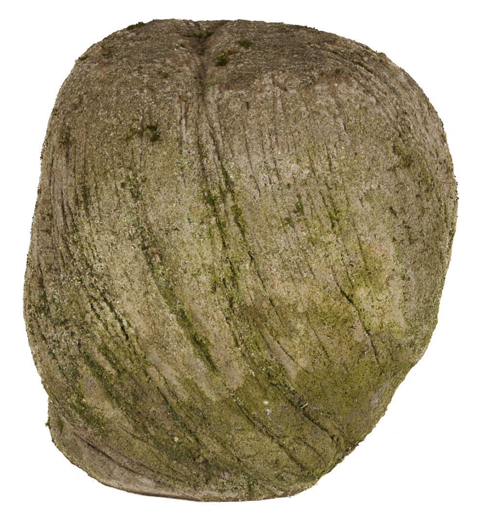 Lot 1021: Olen Bryant Watercolor and Garden Sculpture