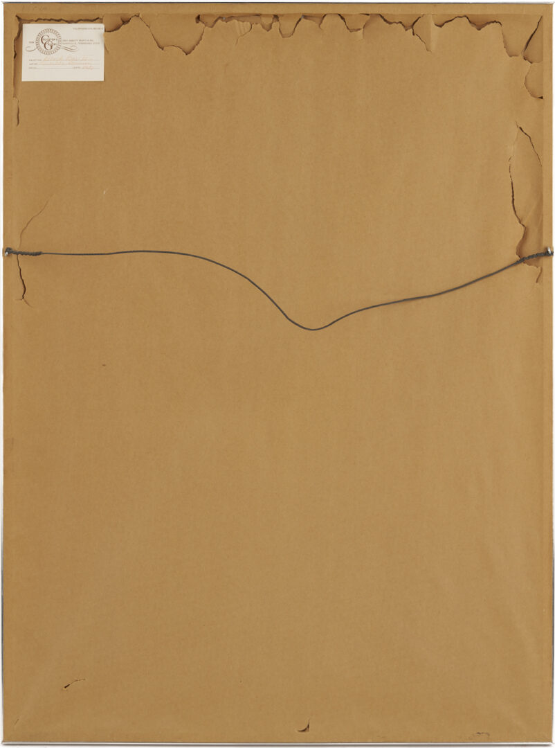 Lot 1022: 2 Lucille Davis Grimm Abstract Watercolor Paintings