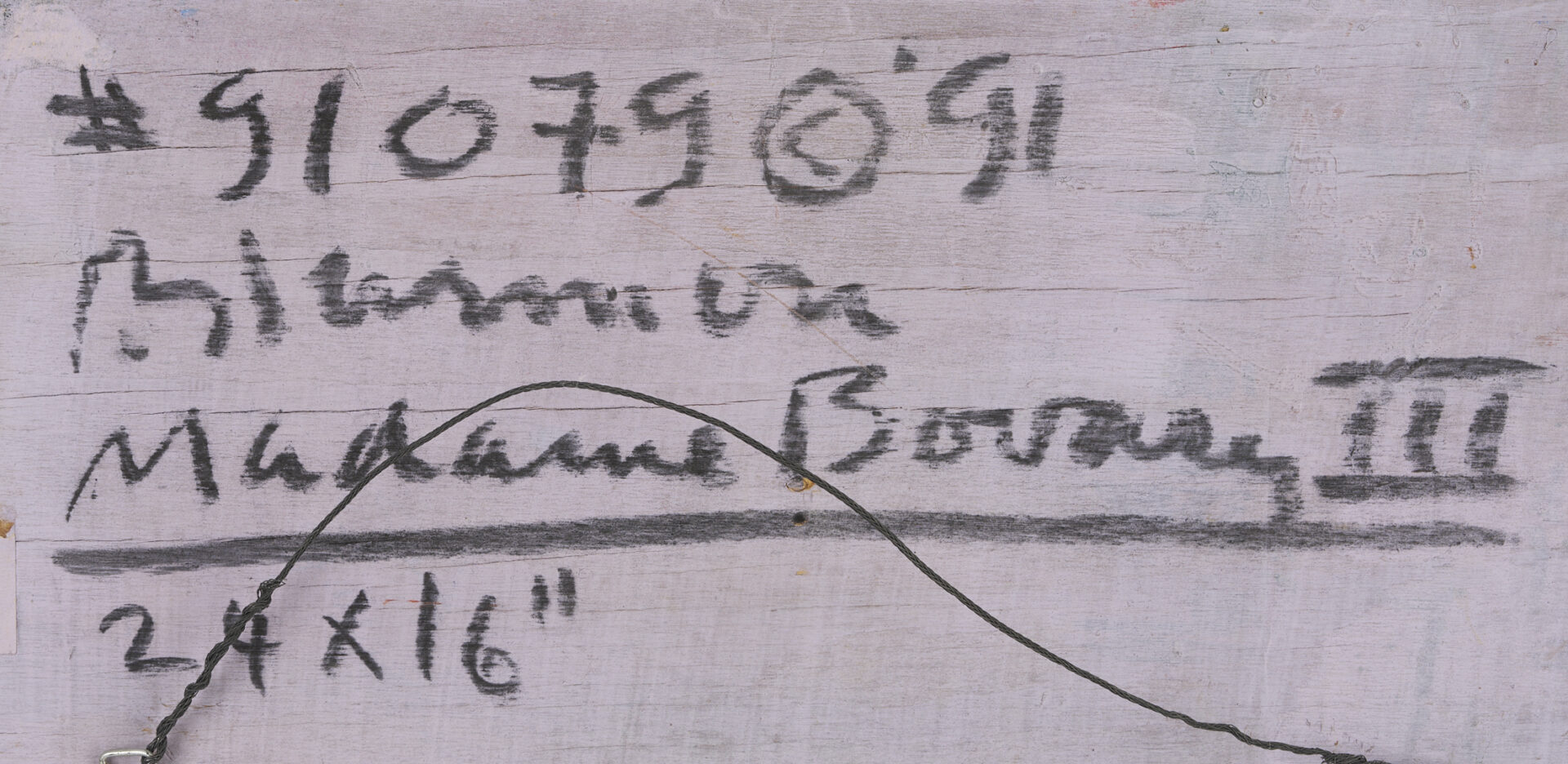 Lot 1023: Paul Harmon diptych, Madame Bovary