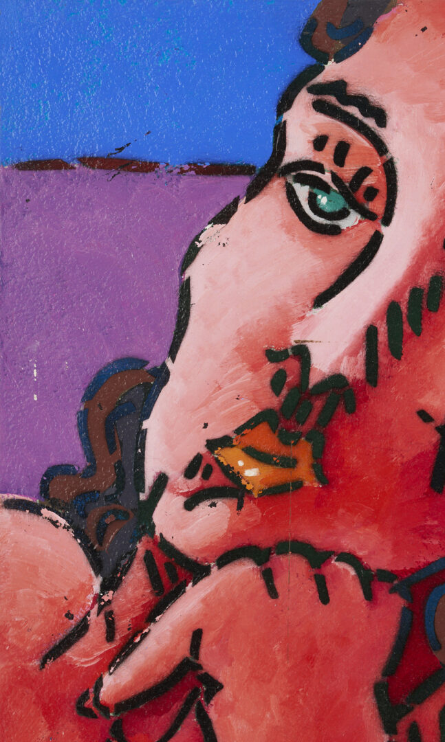 Lot 1023: Paul Harmon diptych, Madame Bovary