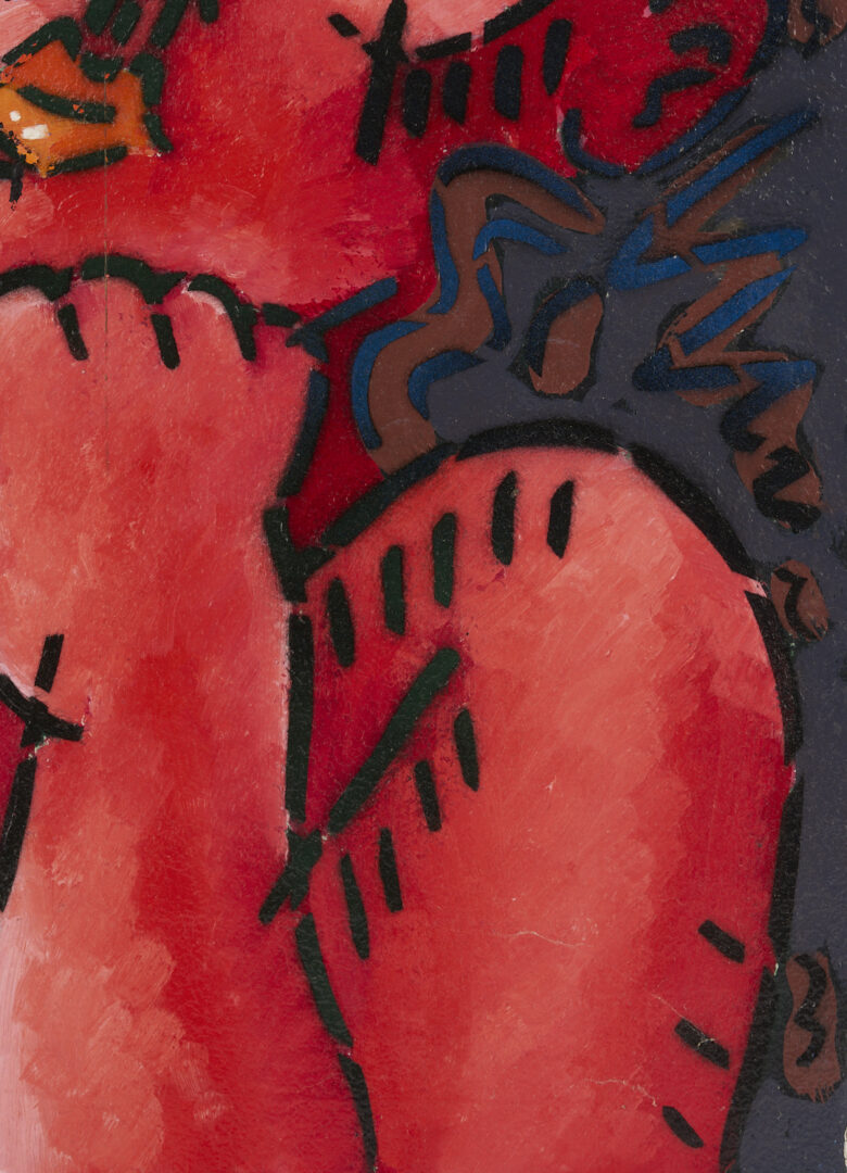 Lot 1023: Paul Harmon diptych, Madame Bovary