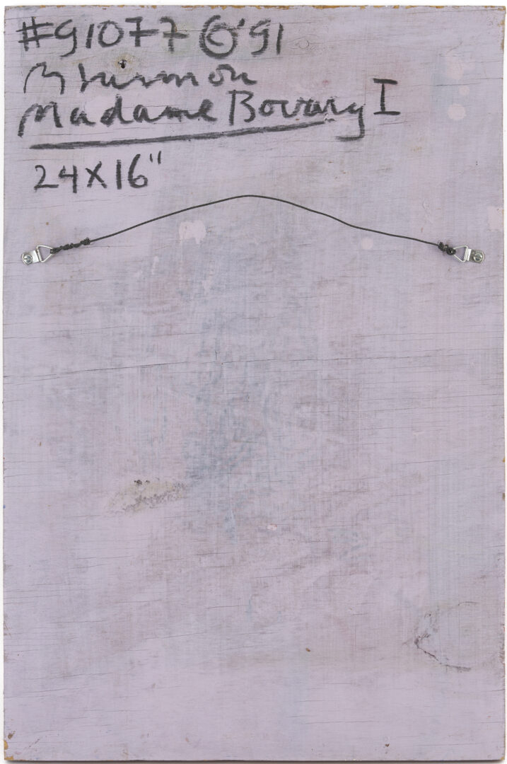 Lot 1023: Paul Harmon diptych, Madame Bovary