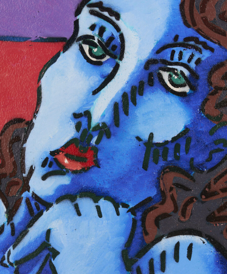 Lot 1023: Paul Harmon diptych, Madame Bovary